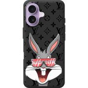Чорний чохол BoxFace Apple iPhone 17 looney bunny