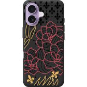 Чорний чохол BoxFace Apple iPhone 17 FranceFlowers