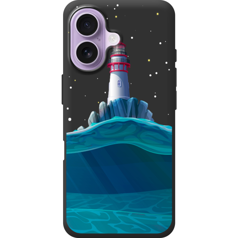 Чорний чохол BoxFace Apple iPhone 17 Lighthouse