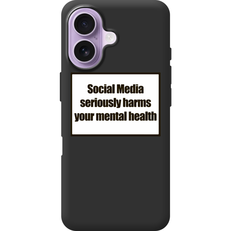 Чорний чохол BoxFace Apple iPhone 17 