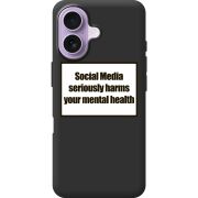 Чорний чохол BoxFace Apple iPhone 17 