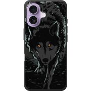 Чорний чохол BoxFace Apple iPhone 17 Wolf