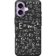 Чорний чохол BoxFace Apple iPhone 17 E=mc2