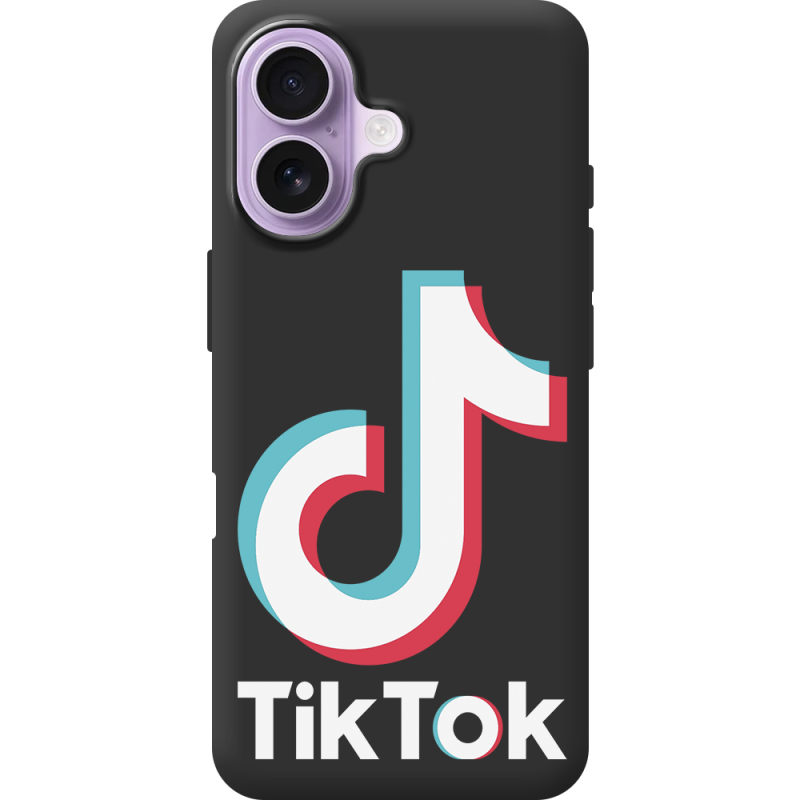 Чорний чохол BoxFace Apple iPhone 17 Tik Tok