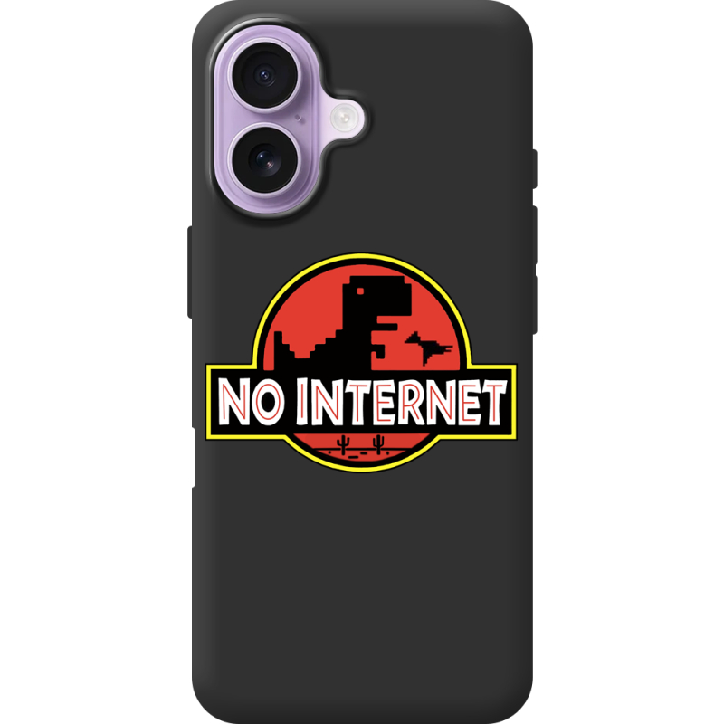 Чорний чохол BoxFace Apple iPhone 17 No Internet