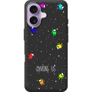 Чорний чохол BoxFace Apple iPhone 17 Among Us Invisible