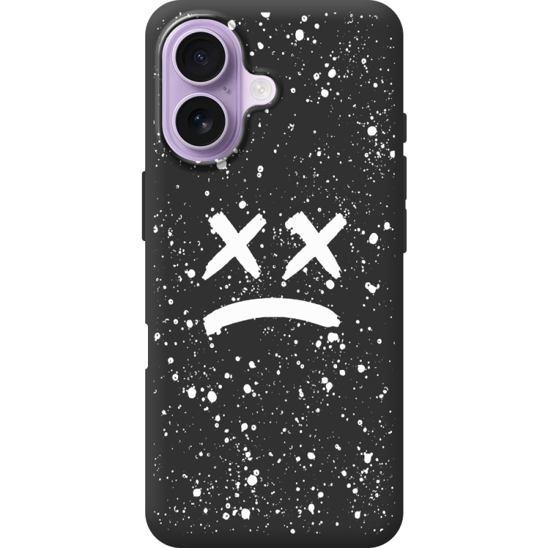 Чорний чохол BoxFace Apple iPhone 17 Sad Way