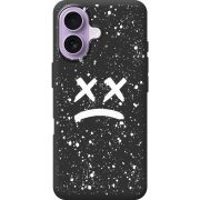 Чорний чохол BoxFace Apple iPhone 17 Sad Way