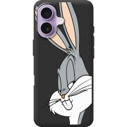 Чорний чохол BoxFace Apple iPhone 17 Lucky Rabbit