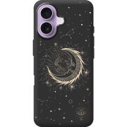 Чорний чохол BoxFace Apple iPhone 17 Moon