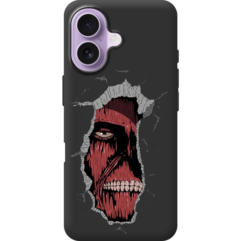 Чорний чохол BoxFace Apple iPhone 17 Нападение на Титана