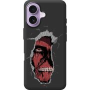 Чорний чохол BoxFace Apple iPhone 17 Нападение на Титана