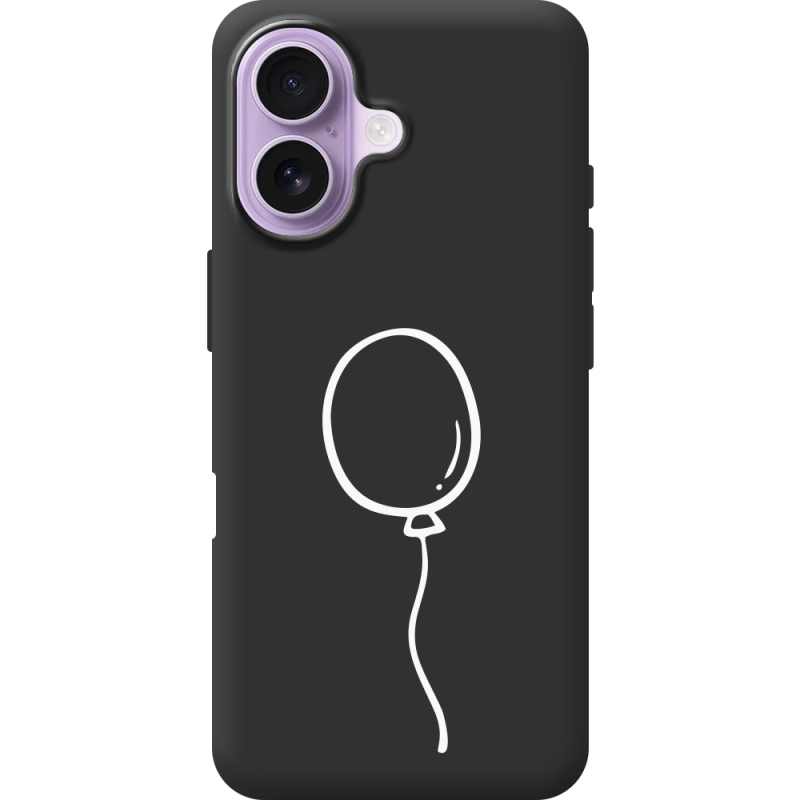 Чорний чохол BoxFace Apple iPhone 17 Balloon