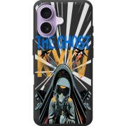 Чорний чохол BoxFace Apple iPhone 17 Привид Києва в дії