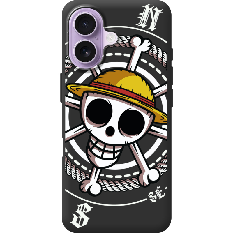 Чорний чохол BoxFace Apple iPhone 17 One Piece Компас