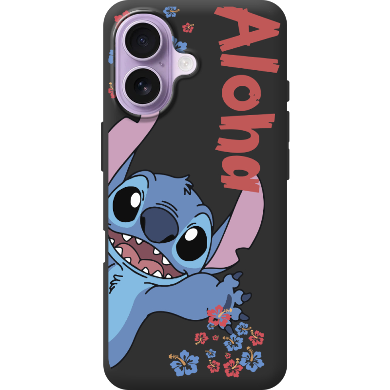 Чорний чохол BoxFace Apple iPhone 17 Гавайський гість Stich