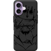 Чорний чохол BoxFace Apple iPhone 17 Bear King