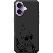 Чорний чохол BoxFace Apple iPhone 17 