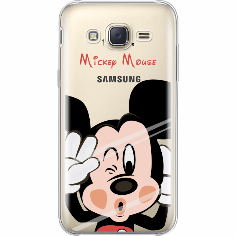 Прозрачный чехол Uprint Samsung J500H Galaxy J5 Mister M