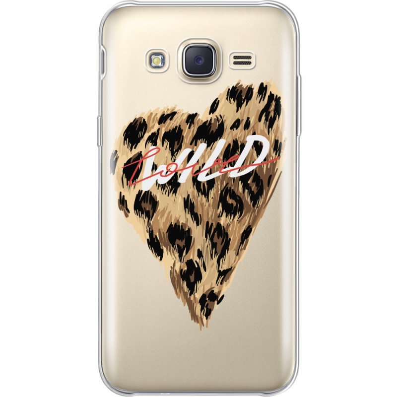 Прозрачный чехол Uprint Samsung J500H Galaxy J5 Wild Love