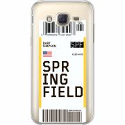 Прозрачный чехол Uprint Samsung J500H Galaxy J5 Ticket Springfield