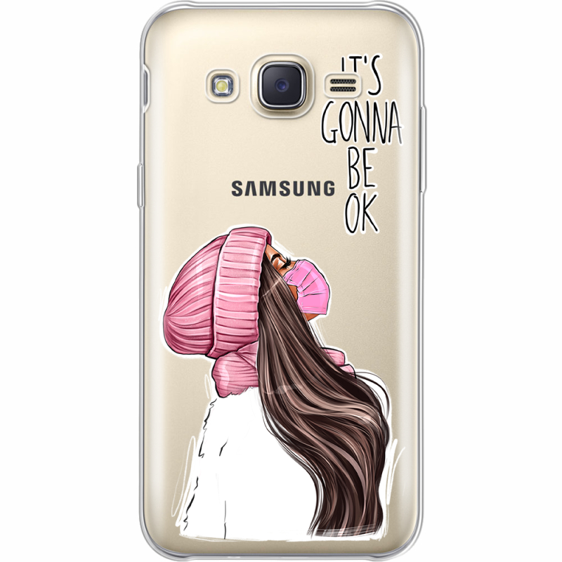 Прозрачный чехол Uprint Samsung J500H Galaxy J5 It's Gonna Be OK