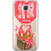 Прозрачный чехол Uprint Samsung J500H Galaxy J5 Valentine Dwarfs