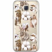 Прозрачный чехол Uprint Samsung J500H Galaxy J5 Cotton and Rabbits