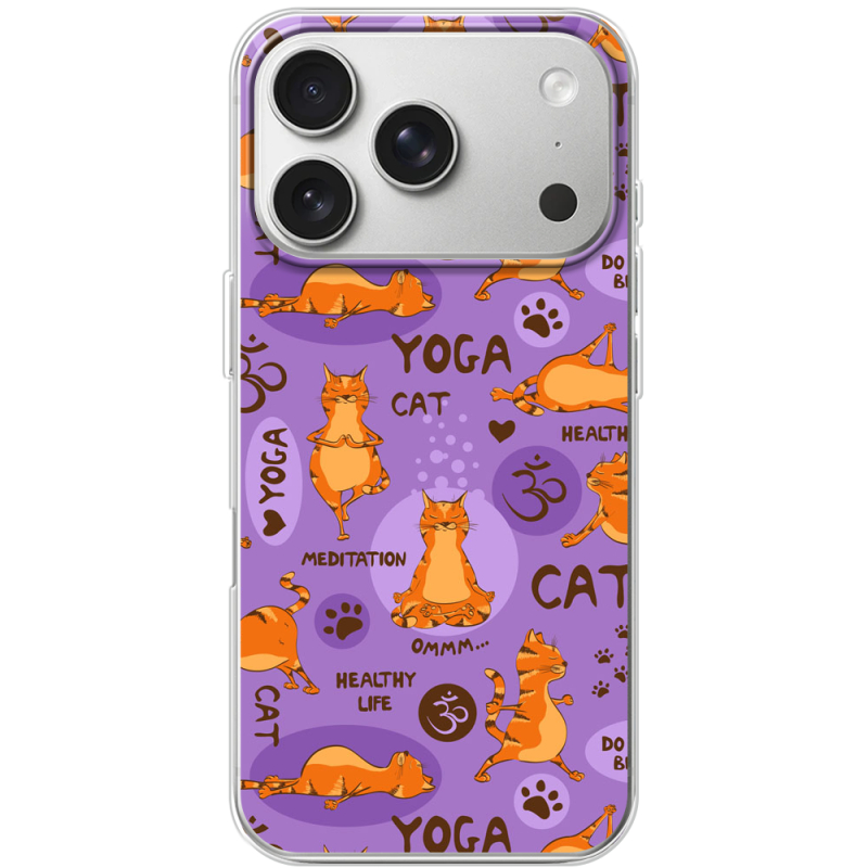 Чохол BoxFace Apple iPhone 17 Pro Yoga Cat