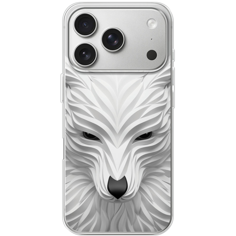 Чохол BoxFace Apple iPhone 17 Pro White Wolf
