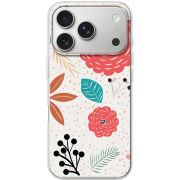 Чохол BoxFace Apple iPhone 17 Pro Line Flowers