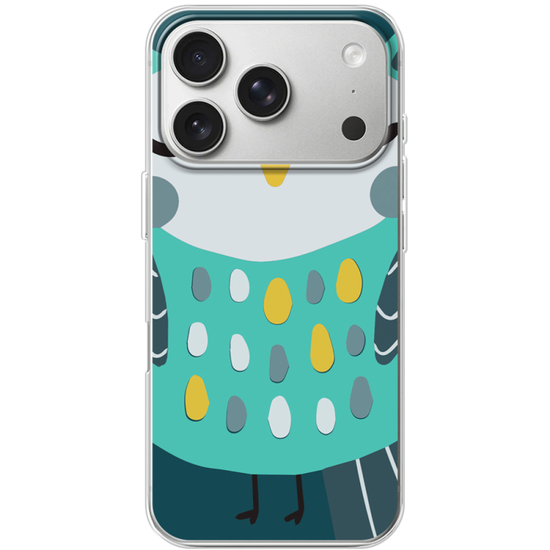 Чохол BoxFace Apple iPhone 17 Pro Green Owl