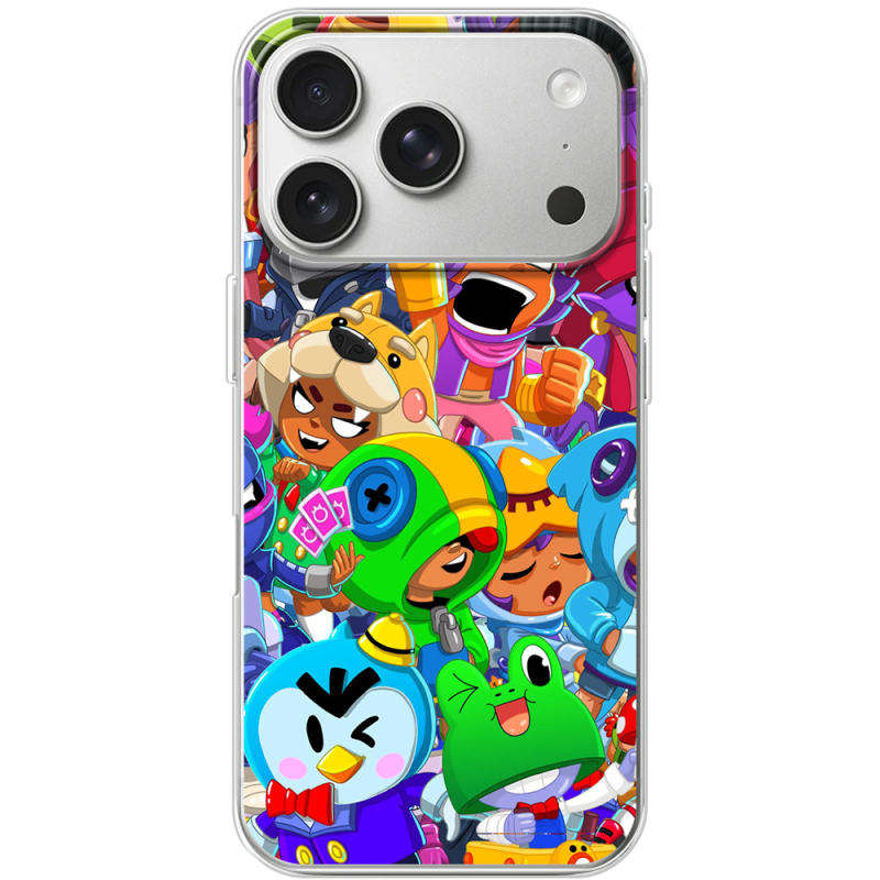 Чохол BoxFace Apple iPhone 17 Pro friends brawl stars