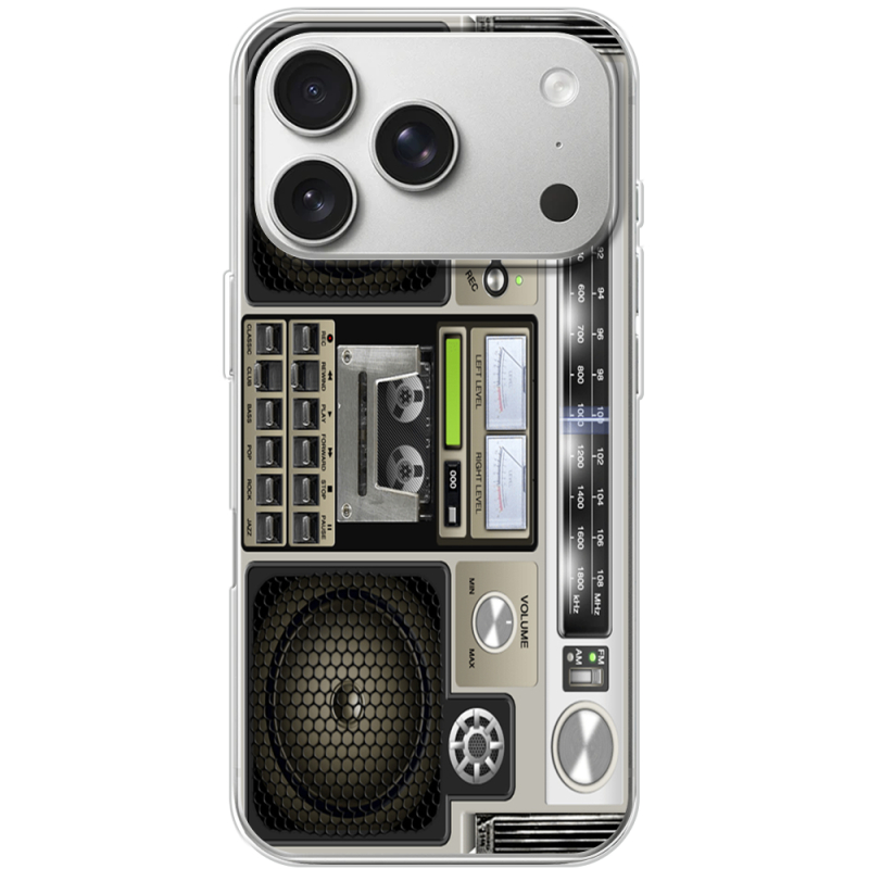 Чохол BoxFace Apple iPhone 17 Pro Old Boombox