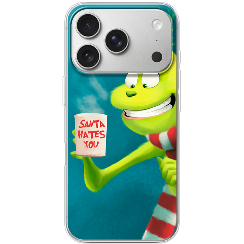 Чохол BoxFace Apple iPhone 17 Pro Santa Hates You