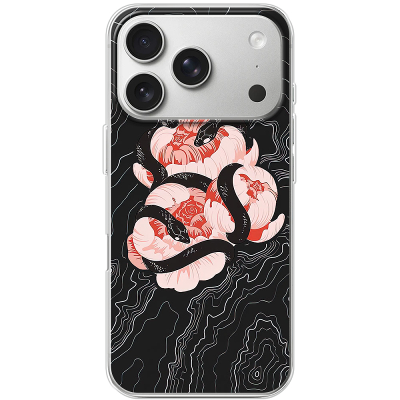 Чохол BoxFace Apple iPhone 17 Pro Snake Rose