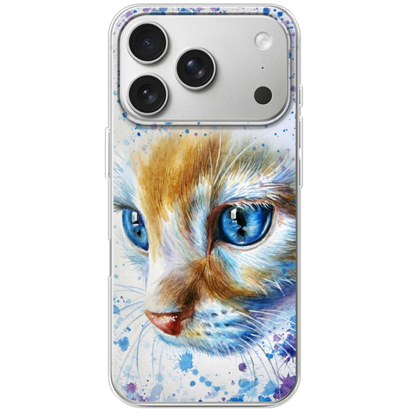 Чохол BoxFace Apple iPhone 17 Pro Голубоглазый Кот