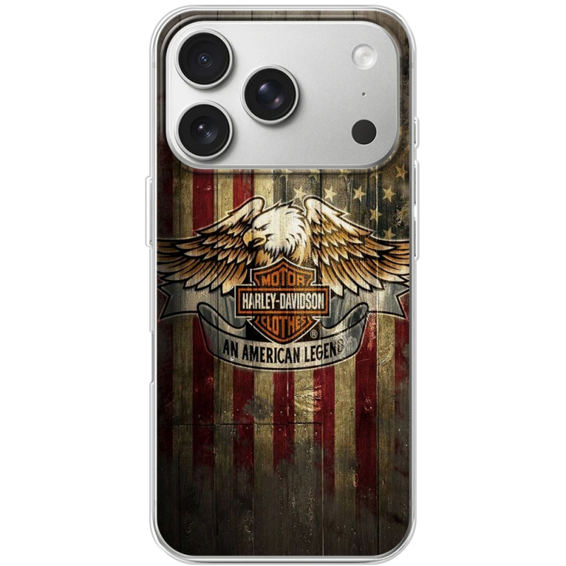 Чохол BoxFace Apple iPhone 17 Pro Harley An American Legend