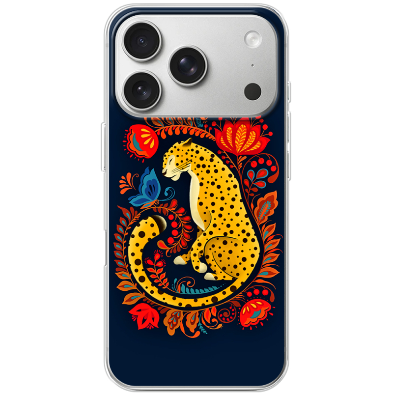 Чохол BoxFace Apple iPhone 17 Pro Petrykivka Leopard