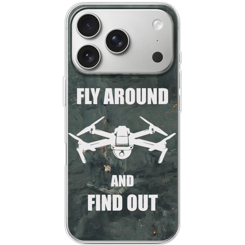 Чохол BoxFace Apple iPhone 17 Pro Дрон Fly Around