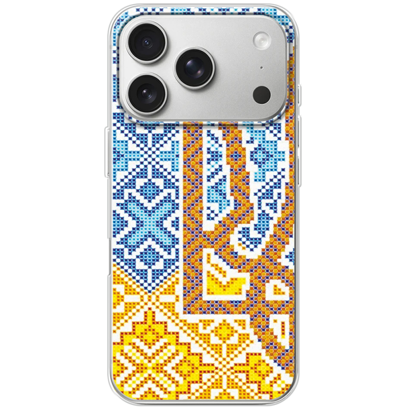 Чохол BoxFace Apple iPhone 17 Pro Тризуб Вишивка
