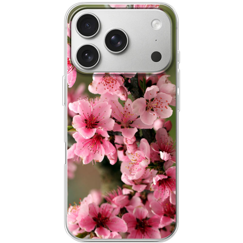Чохол BoxFace Apple iPhone 17 Pro Вишневые Цветы