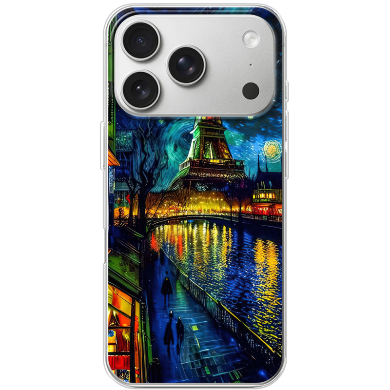 Чохол BoxFace Apple iPhone 17 Pro Сяйво над Парижем