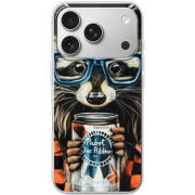 Чохол BoxFace Apple iPhone 17 Pro Енот с банкой