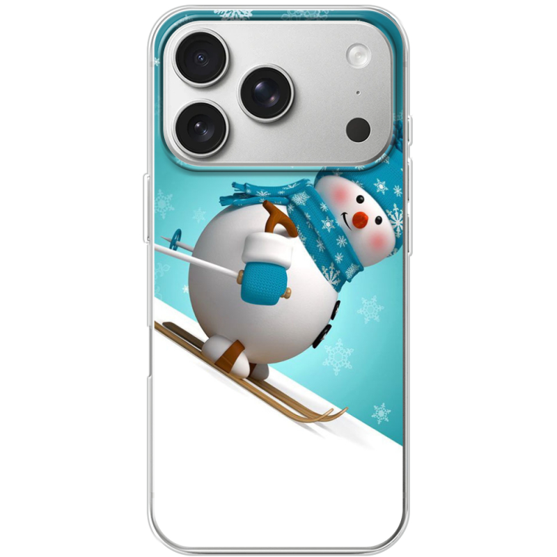 Чохол BoxFace Apple iPhone 17 Pro Skier Snowman