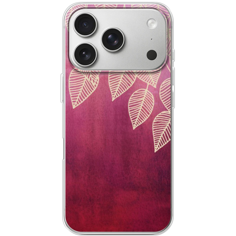 Чохол BoxFace Apple iPhone 17 Pro Gold Leaves