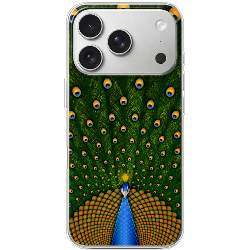 Чохол BoxFace Apple iPhone 17 Pro Peacocks Tail