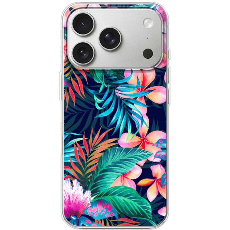 Чохол BoxFace Apple iPhone 17 Pro flowers in the tropics