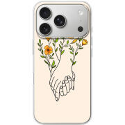Чохол BoxFace Apple iPhone 17 Pro Flower Hands