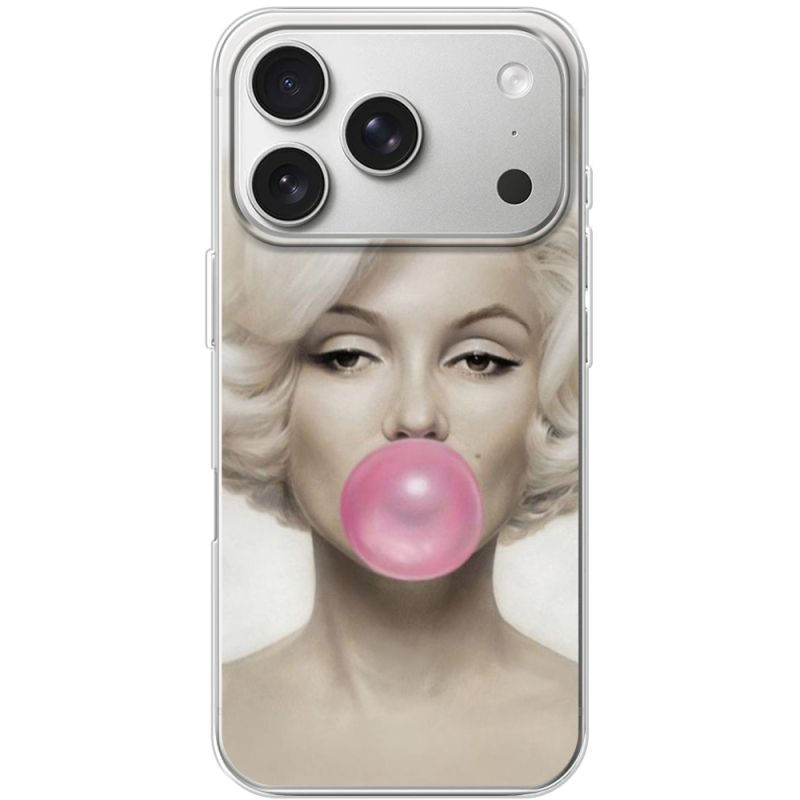 Чохол BoxFace Apple iPhone 17 Pro Marilyn Monroe Bubble Gum